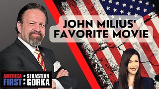 John Milius' favorite movie. Amanda Milius with Sebastian Gorka on AMERICA First