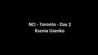 National Citizens Inquiry - Toronto - Day 2 - Ksenia Usenko Testimony