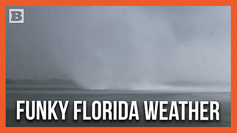 Waterspout in Key West Sends Debris Flying and Crashing into the Water
