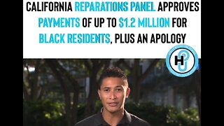 CALIFORNIA REPARATIONS APPROVED