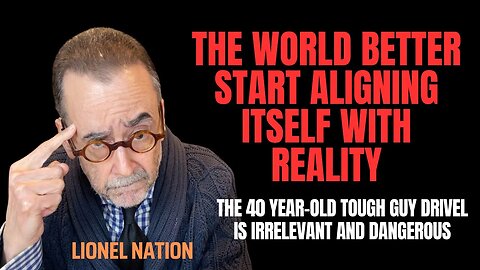The World Must Align With Reality and Not the Outdated 40 Year-Old Tough Talk