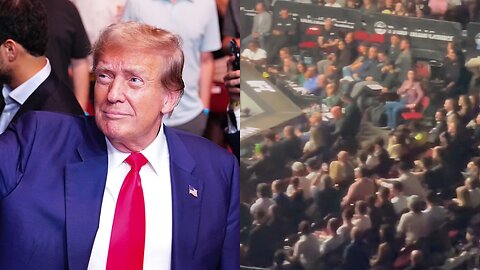 Donald Trump Acknowledge “F**k Joe Biden” Chants at UFC 302