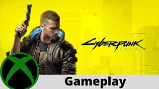 Cyberpunk 2077 gameplay on Xbox Series X