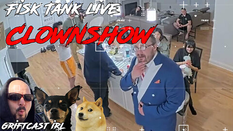 The Fish Tank Live by Jason Goldstriker is a Hot mess Clownshow Griftcast IRL 4/26/2023
