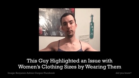 This Guy Highlighted The Problem With Women's Clothing Perfectly