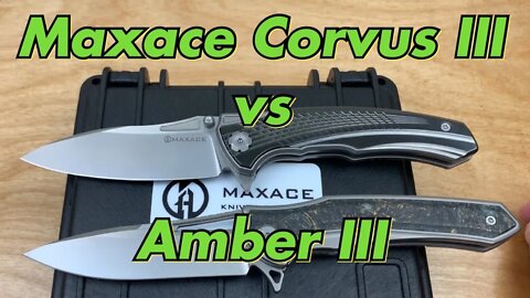 Maxace Corvus III vs Amber III