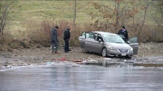 Family identifies woman, child found dead inside submerged car