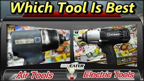 Air Tools VS Electric Tools ~ Which Tool is BEST?