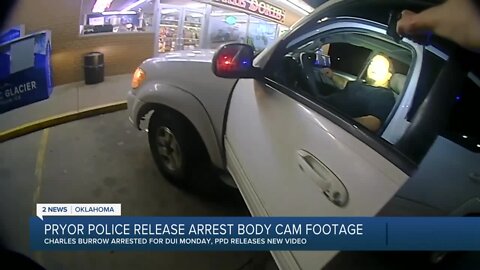 Pryor police release body cam footage of arrest