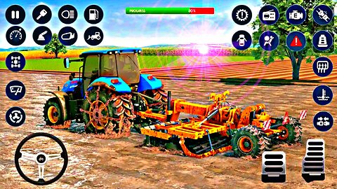 Real Tractor Driving Simulator - Grand Farming Transport Walkthrough - Android GamePlay