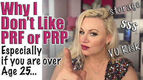Why I don't Like DIY PRF or PRP...what YOU should Know | Code Jessica10 saves you $ Approved Vendors
