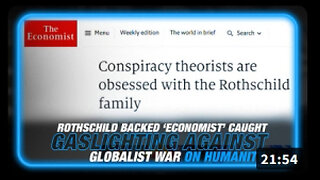 'The Economist' Caught Gaslighting Against the Globalists War on Humanity