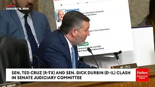 Sen Ted Cruz EXPLODES At Dick Durbin For Accusing Him Of Being A Bigot