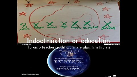 Indoctrination or education Toronto teachers pushing climate alarmism in class