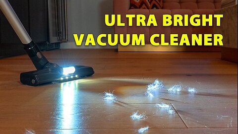Visually Inspect & Clean with Ultra Bright Vacuum Cleaner!