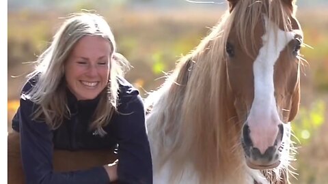 Horse Love with Girl.