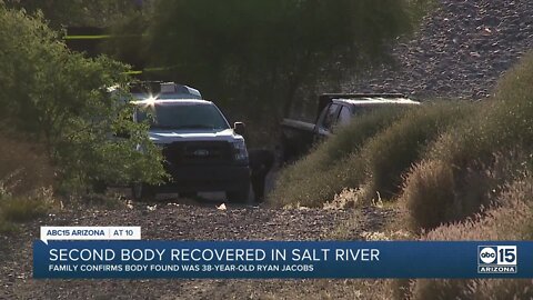 Bodies recovered one week after two men fell into Salt River in south Phoenix