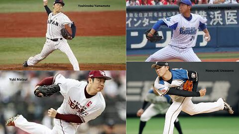 4 de los mejores Pitchers del Beisbol Asiatico Seran Posteado a MLB