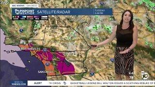 ABC 10News Pinpoint Weather with Meteorologist Megan Parry