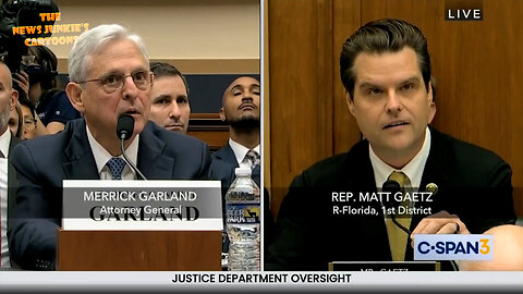 Rep. Matt Gaetz: So you are not going to comment nor investigate Biden family corruption? Biden's AG Garland: "That’s right."
