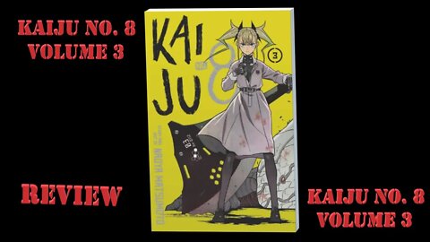 Kaiju No. 8 Volume 3 Unboxing and Review