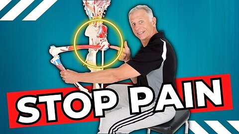 STOP HIP Pain; Best 5 Stretches For Over 55
