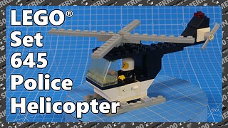 LEGO Set 645 - Police Helicopter