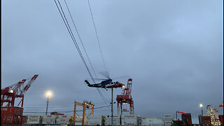Med Flight from Halifax Shipping Port
