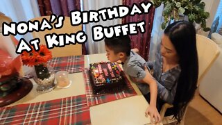 Nona's Birthday At King Buffet