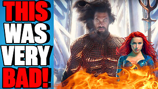 Aquaman 2 Trailer DROPS After HUGE Box Office FLOP! | DC Has FAILED! | Amber Heard MISSING?