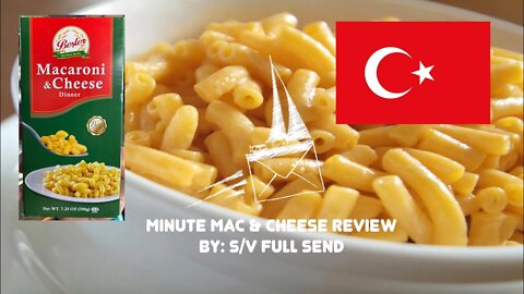 Minute Mac & Cheese Reviews -Turkish (Besler Brand)