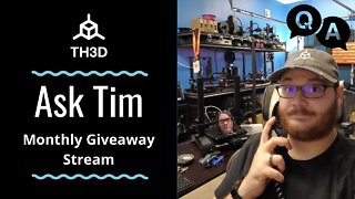 Ask Tim - 3D Printer Q&A Help Stream | Livestream | 5/3/21