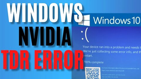 How to Fix GPU Mining TDR Error on Windows
