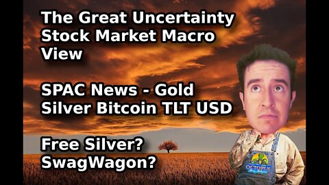 The Great Uncertainty SPAC Stock Market Analysis Bitcoin Gold Silver TLT Best Investment USD Macro