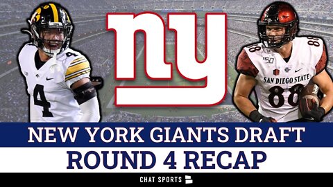 New York Giants Draft Daniel Bellinger & Dane Belton In 4th Round Of 2022 NFL Draft