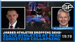 Jabbed Athletes Dropping Dead: Elite Athletes at Peak Condition Collapsing