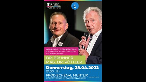RheinTV Talk: MFG Informationsveranstaltung in Muntlix, Vorarlberg, 28.04.2022