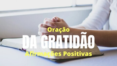 Oração DA GRATIDÃO