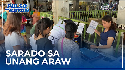 Mga tindahan ng bigas sa NEPA Qmart sa QC, sarado sa unang araw ng price ceiling ng bigas