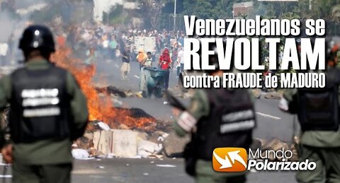 Venezuelanos vão às ruas contra Nicolás Maduro