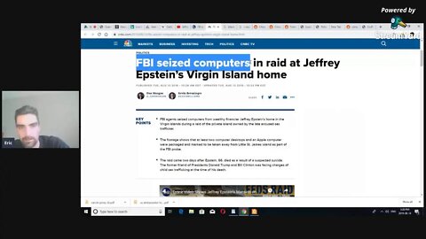 Lead FBI "Investigator" into Jeffery Epstein's death William F. Sweeney Jr. is a Vatican agent