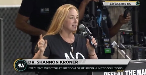 Dr. Shannon Kroner - 4/10/2022 - Defeat the Mandates - California