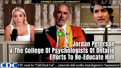 Jordan Peterson & The College Of Psychologists Of Ontario Efforts To Re-Educate Him