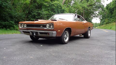 Barn Find 1969 Dodge Super Bee 440 in Bronze & Ride on My Car Story with Lou Costabile