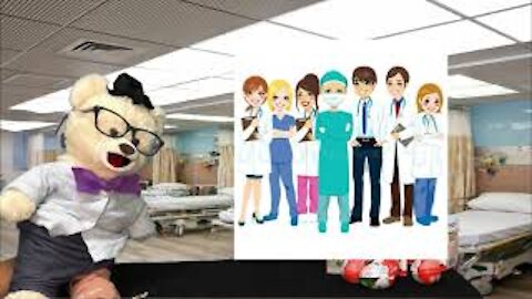 Learn about Going to the Hospital with Chumsky Bear | Community Helpers | Educational Videos 4 Kids