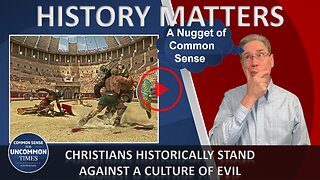 Christians Historically Stand against Evil, Regardless of Popularity
