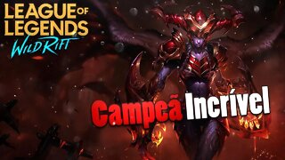 ESSA CAMPEÃ É TÃO FORTE QUE VIRAMOS O JOGO DE FORMA LINDA | LOL WILD RIFT