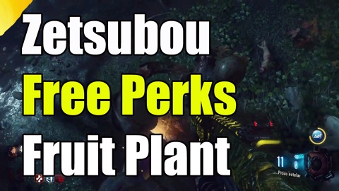 Black Ops 3 Zetsubou No Shima Zombies Fruit Plant "How To Grow Fruit Plant Free Perks"
