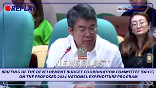 REPLAY | Briefing of the DBCC on the Proposed 2024 National Expenditure Program