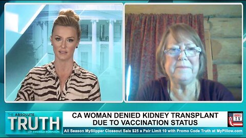 UNVACCINATED WOMAN DENIED KIDNEY TRANSPLANT SPEAKS OUT